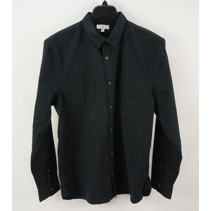NWOT BP. Men's XL Long Sleeve Black 100% Cotton Pocket Utility Shirt Overshirt